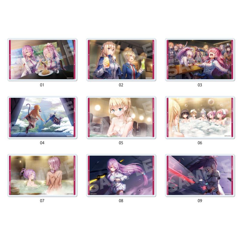 ヘブンバーンズレッド』アクリルカード 全9種 A コンプリートBOXセット