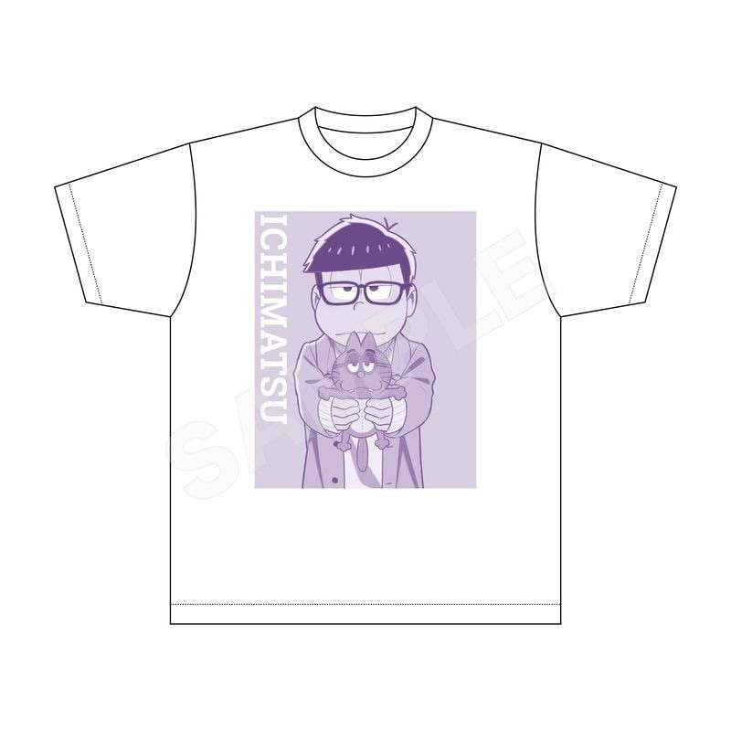 おそ松さん』デート風ver. Tシャツ 04 一松 | 人気アニメや