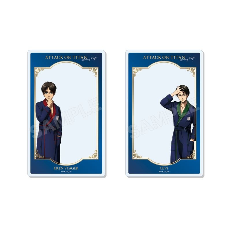 進撃の巨人』ルームウェアver. アクリルカード 全6種 コンプリートBOX