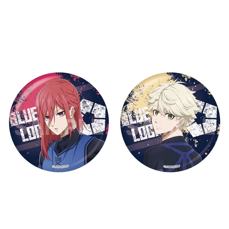 ブルーロック』メタリック缶バッジ 第1弾 全5種 コンプリートBOXセット