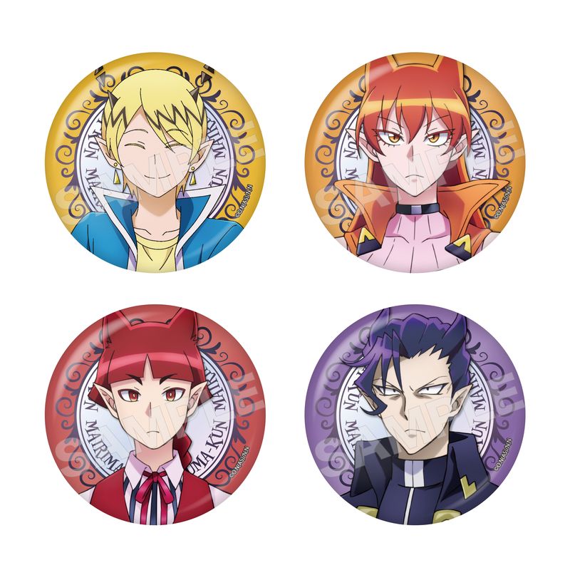 魔入りました！入間くん』缶バッジ 全7種 A コンプリートBOXセット