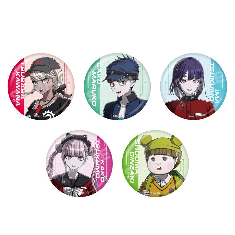 HUNDRED LINE -最終防衛学園-』缶バッジ 全15種 コンプリートBOXセット