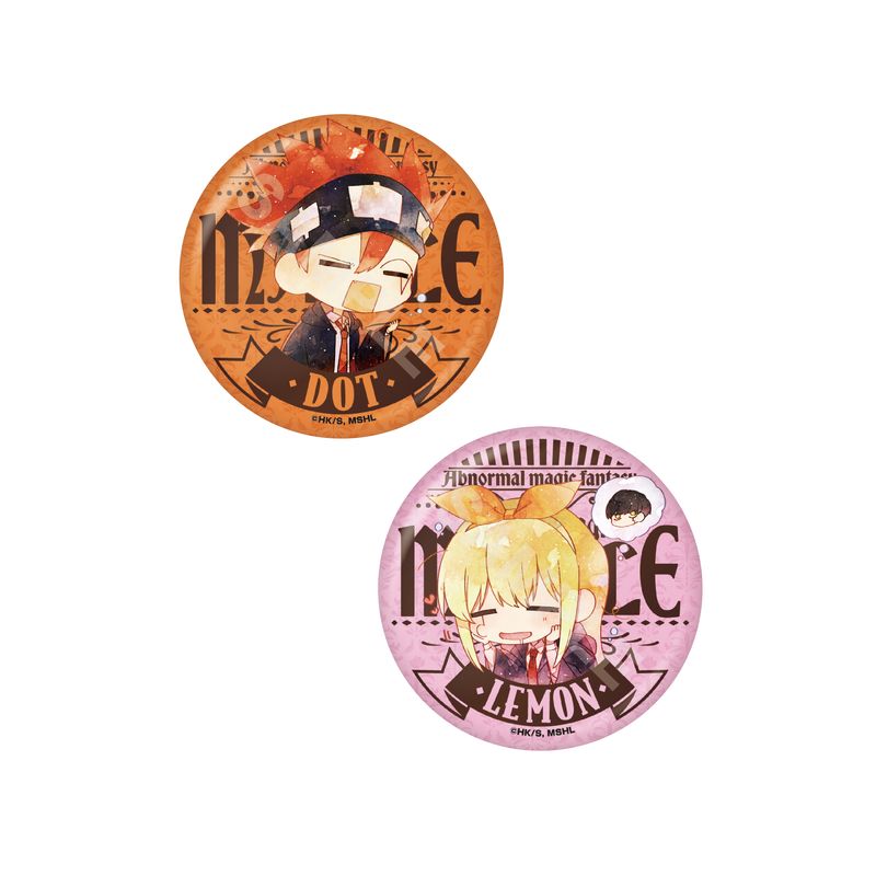 マッシュル-MASHLE-』※激眠 メタリック缶バッジ 第1弾 全5種