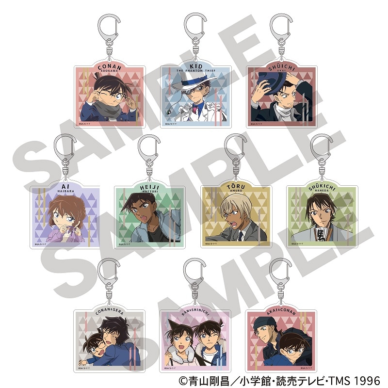 名探偵コナン 【BOX】トレーディングアクリルキーホルダー＿スタイル