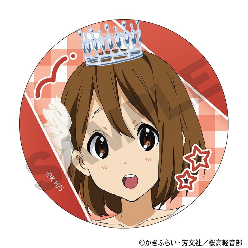 けいおん！ 缶マグネット＿平沢 唯