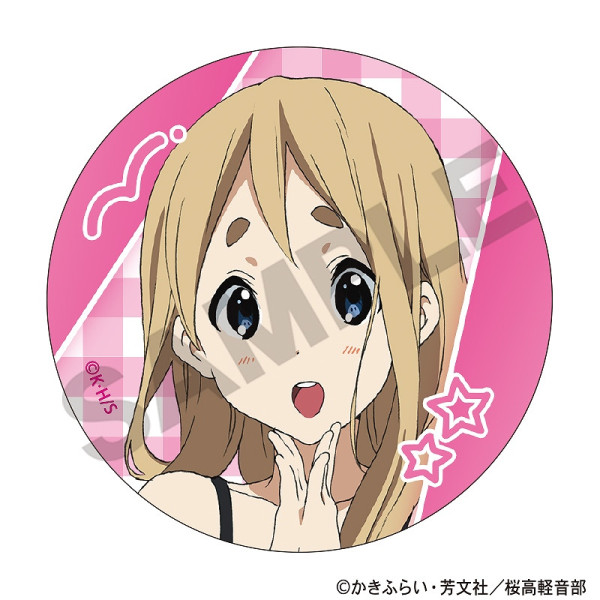 けいおん！ アート缶バッジ＿秋山 澪