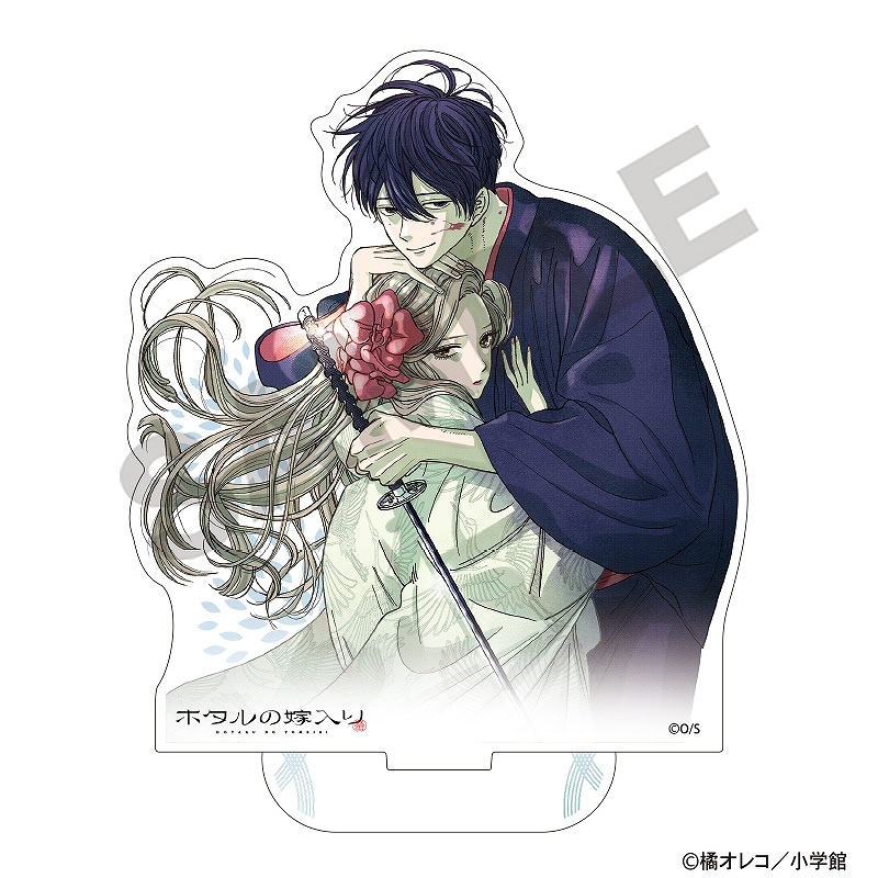 百合コミック。タペストリー、アクリルスタンド、小冊子、クリア