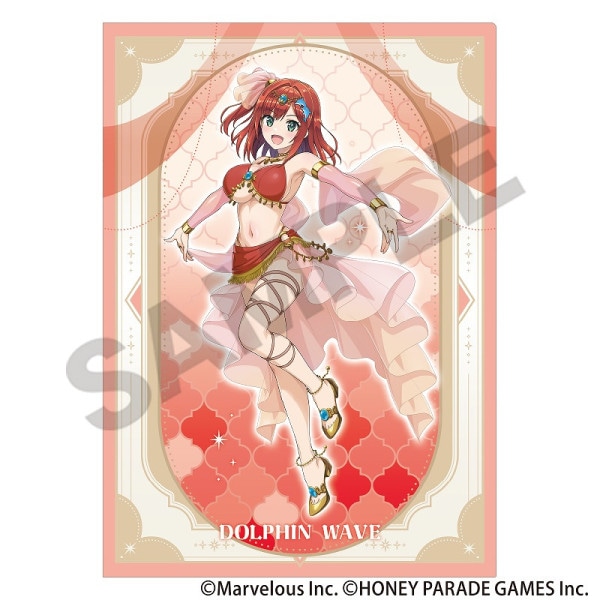 予約商品3月上旬発送】ドルフィンウェーブ シングルクリアファイル＿住
