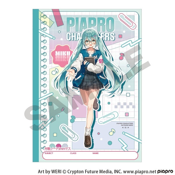 ピアプロキャラクターズ シングルクリアファイル＿初音ミク/マリン