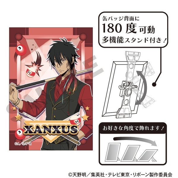 予約商品3月中旬発送】家庭教師ヒットマンREBORN! アート缶バッジ＿