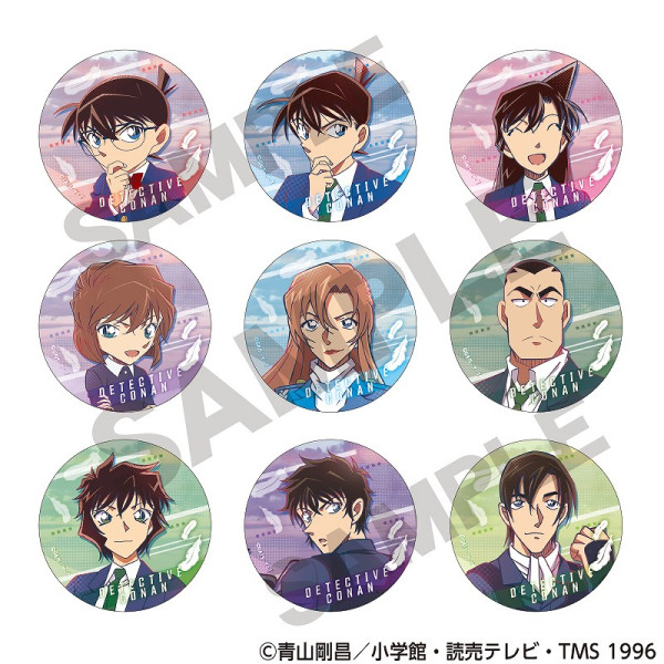 名探偵コナン アート缶バッジ＿怪盗キッド/ジャンプ