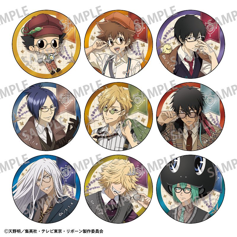 家庭教師ヒットマンREBORN! 【BOX】トレーディングメタル缶バッジ＿