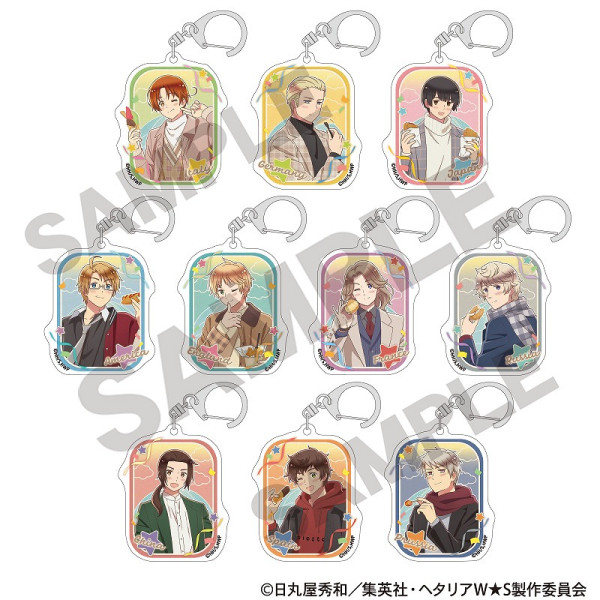 ヘタリア World☆Stars アート缶バッジ＿フランス/ちまにわ