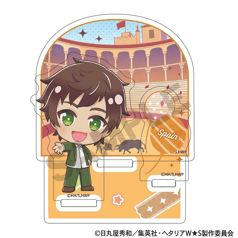 ヘタリア World☆Stars ジオラマアクリルスタンド＿スペイン/ちまにわ