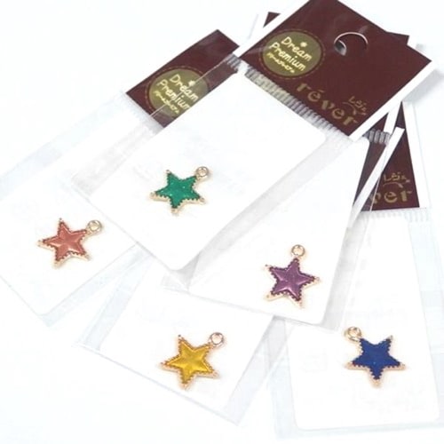 チャーム 星型チャーム 15mm 1個入 H-46 | 手芸センタードリーム公式