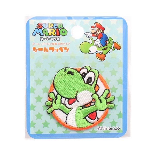 スーパーマリオ シールワッペン ヨッシー MRS002 | 手芸センター