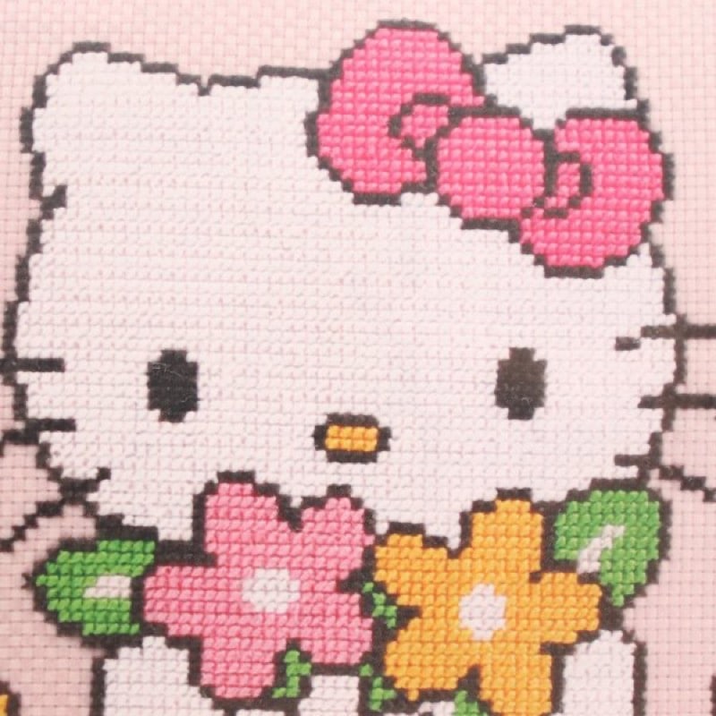 オリムパス クロスステッチししゅうキット No.6023 ハローキティ