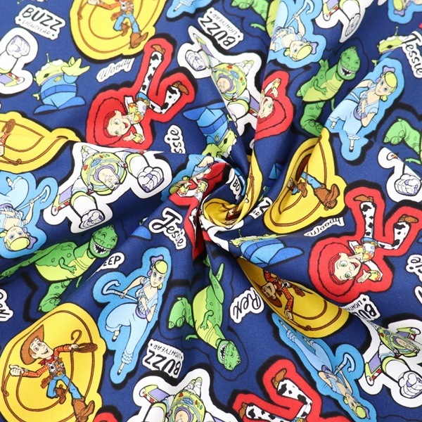 生地 2025 ディズニー BTS トイ・ストーリー オックス ネイビー GR1148