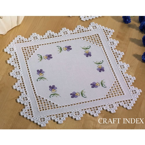 クロスステッチキット,▽用途,―テーブルランナー/テーブルセンター