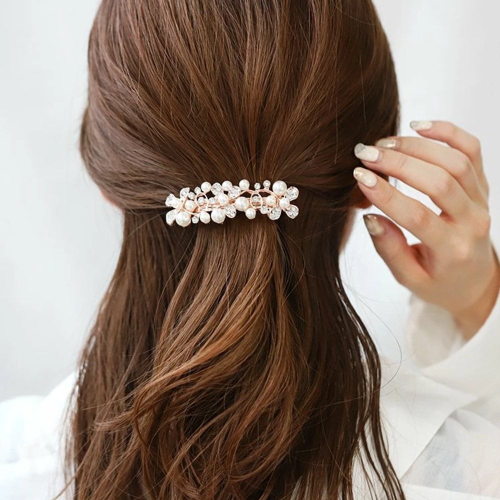 ゆうパケット】 バレッタ ヘアクリップ ヘアアクセサリー 髪留め