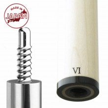 アダム VI シャフト 10山 黒無地｜ビリヤード 通販 キューショップジャパン