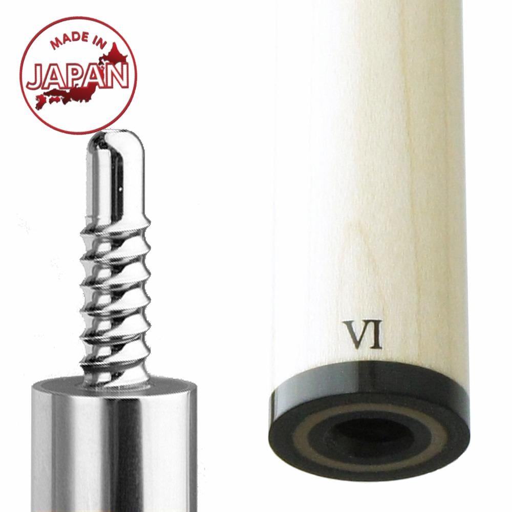 アダム VI シャフト ラジアル 黒無地｜ビリヤード 通販 キューショップ