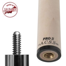 アダム Solid 12 Maxシャフト 14山 黒無地｜ビリヤード 通販 キュー