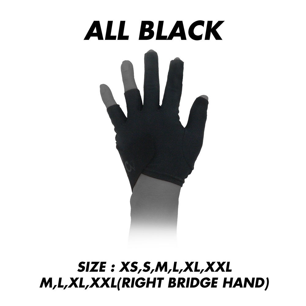 メール便可】 スリーセカンズ グローブ 5FG オールブラック 各種