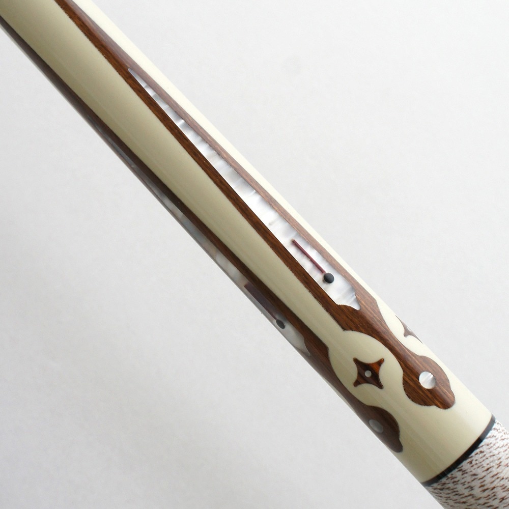 メウチ キュー Power Piston MEP04 (35分割 ブラックドットシャフト