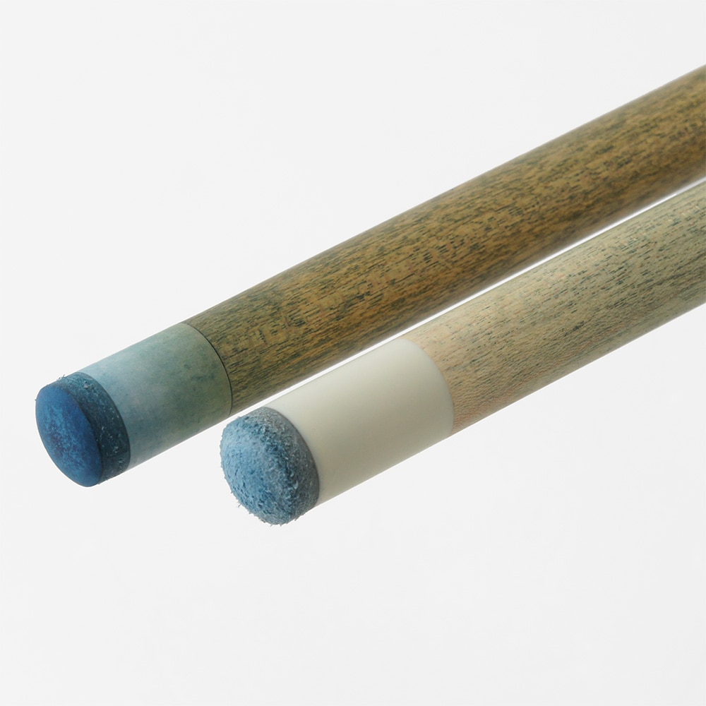 中古】カスタムキュー LAMBROS ランブロス メープル 4剣 革巻き 2