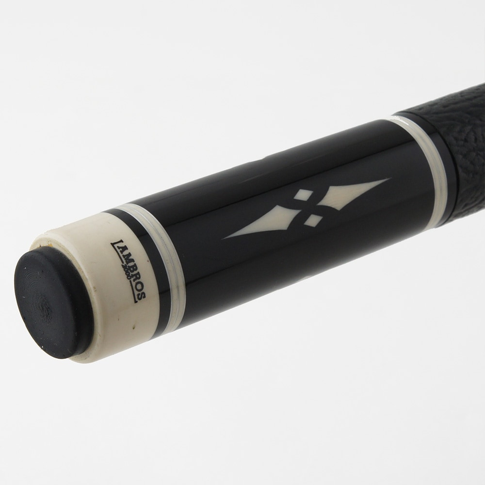 中古】カスタムキュー LAMBROS ランブロス メープル 4剣 革巻き 2