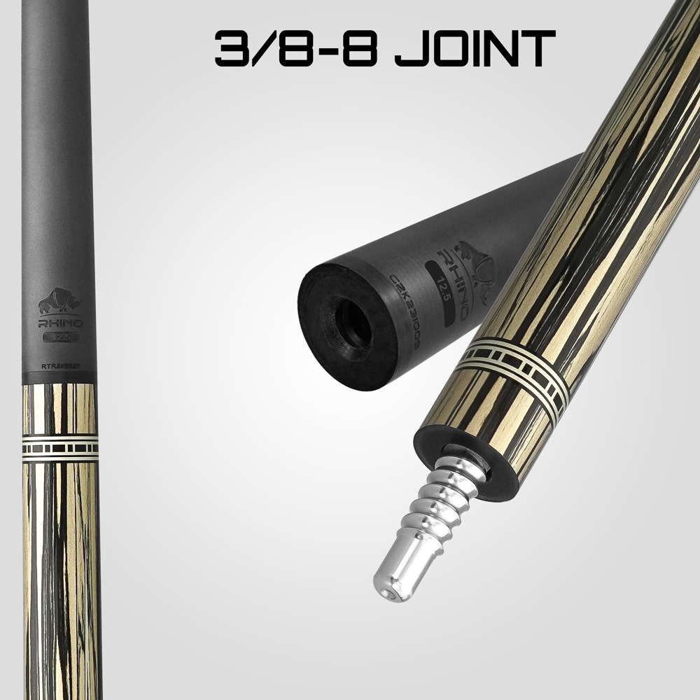 Rhino ライノ キュー Retro レトロペールムーンエボニー調 リザード