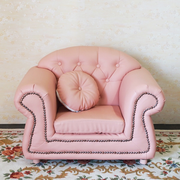 送料無料】 子供用ソファ プリンセス 1人掛け プリンセスピンク 姫系