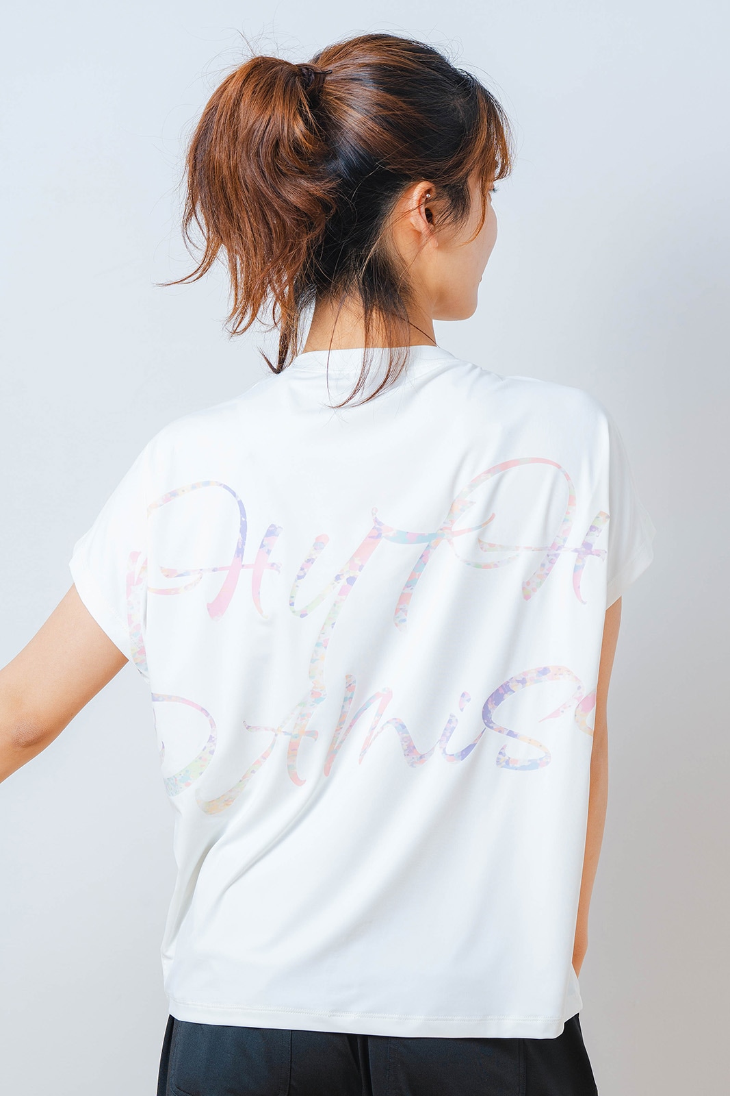 カラフルグラフィック Tシャツ ホワイト 1534-1451 | D SHOP 着心地の