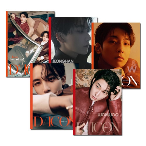 5種セット] 韓国スター写真集 DICON VOLUME N.17 SEVENTEEN JEONGHAN
