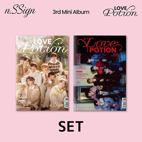 2種セット] 韓国音楽 n.SSign (エンサイン) - 3rdミニアルバム 「Love