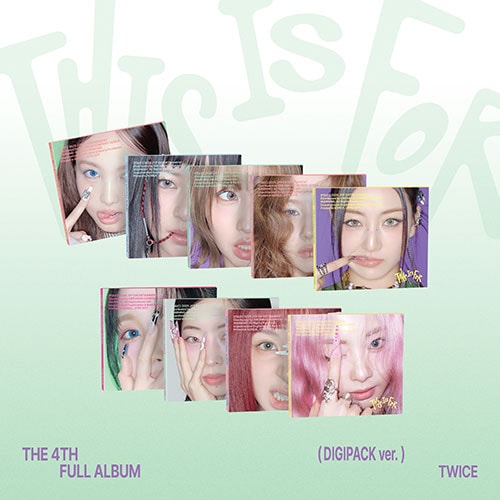 韓国音楽 TWICE (トゥワイス) - 4集 「THIS IS FOR」 DIGIPACK Ver