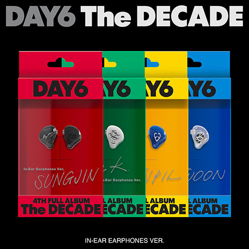 韓国音楽 DAY6 (デイシックス) - 4集 「The DECADE」 In-Ear Earphones