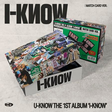 韓国音楽 東方神起のユンホ - 1集 「I-KNOW」 Match Card Ver. | CD