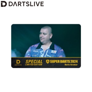 DARTSLIVE OFFICIAL PLAYER カード ラストワン賞 アクセサリ > ダーツライブカード > SUPER DARTS 2024 × DARTSLIVE