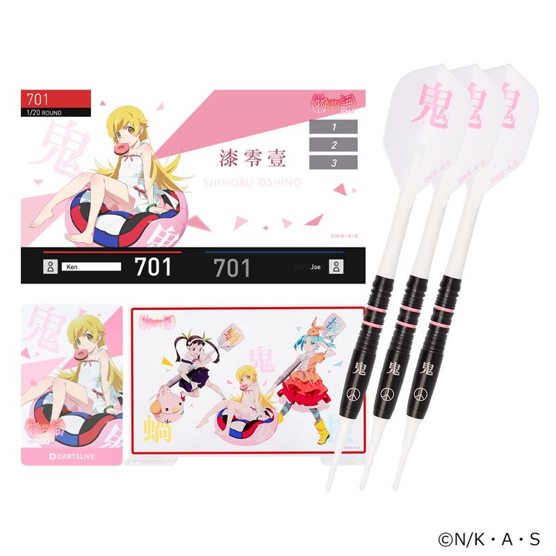 新品・未開封 ダーツハイブ 化物語 ダーツセット 斧乃木余接 Black Friday】ダーツハイブ 物語ダーツセット 斧乃木 余接ver - メルカリ