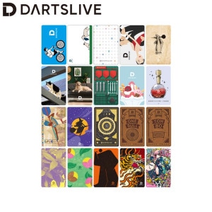 DARTSLIVE JAPAN 2023 カード　ダーツライブカード アクセサリ > ダーツライブカード > DARTSLIVE CARD #058 20枚セット