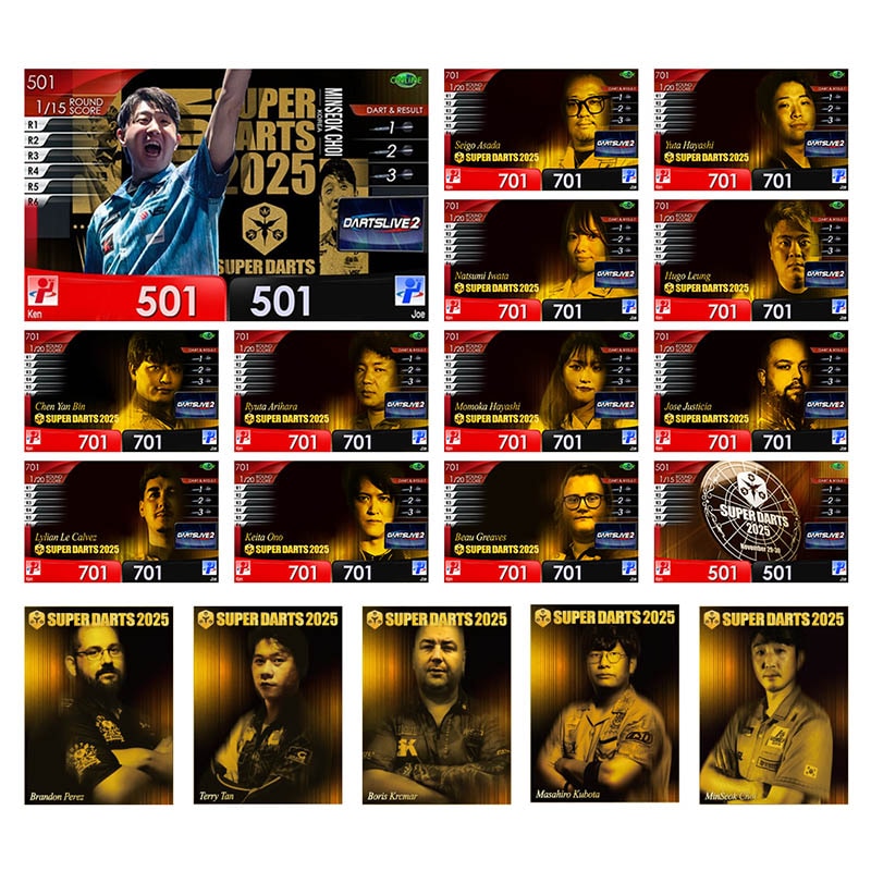 JOKERD 公式ダーツライブカード2025 🏮#ダーツ祭り 商品情報🏮 【JAPAN 2025 OFFICIAL DARTSLIVE CARD
