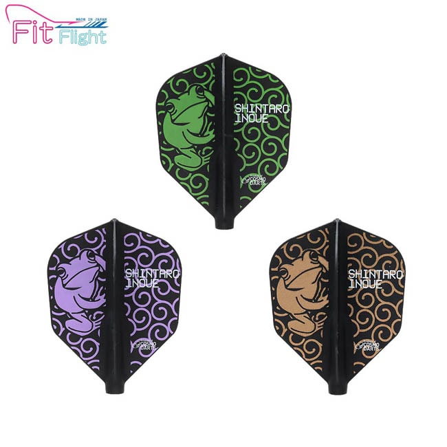 ダーツ井上晋太郎モデルバレル、ケース、フライトセット コスモダーツ 井上晋太郎 V2 COSMO Shintaro Inoue v2 ダーツ バレル