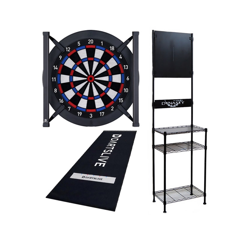 極美品DARTSLIVE  & ポールスタンドセット純正ダーツライブ ダーツボード > ソフトボード > ブランド【タ行】 > ダーツライブ