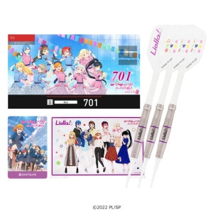 ダーツ　ラブライブ！ ダーツセット アクア Aqours　ダーツ バレル ba-dlv-007-_8.jpg