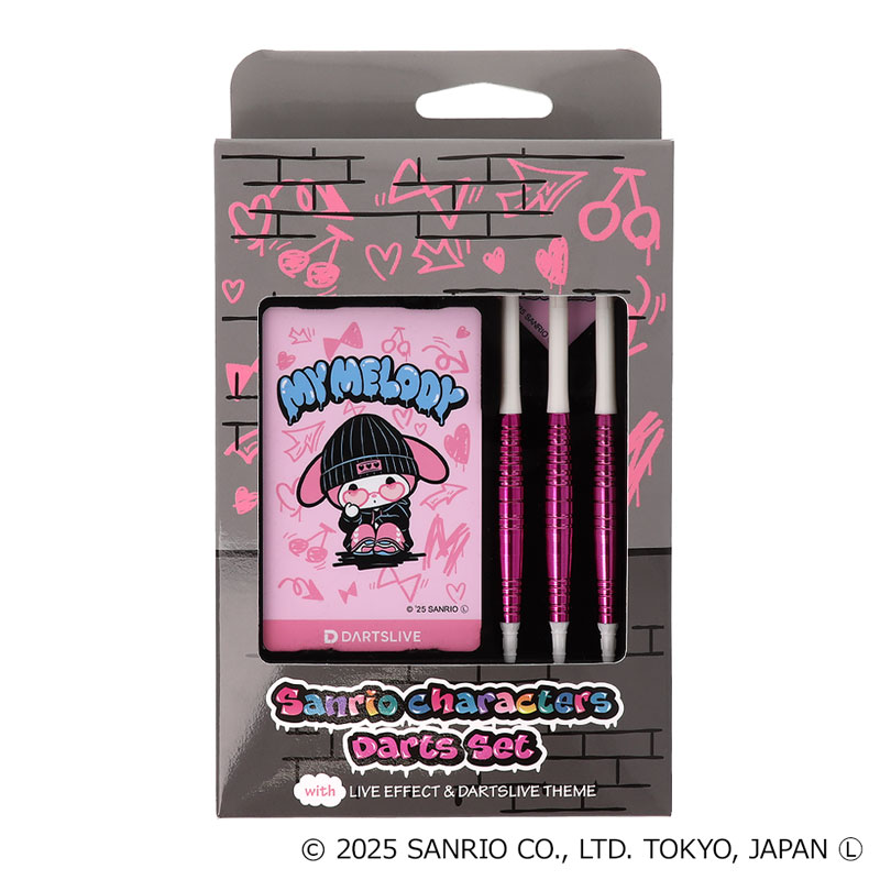 ダーツ My Melody - DARTSLIVE CARD グッズ-セットもの】Sanrio characters ダーツセット with DARTSLIVE