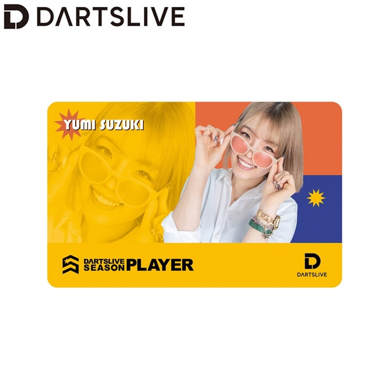 DARTSLIVE PLAYER GOODS 第三弾 鈴木優美選手 (ダーツ カード