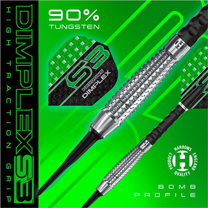 DIMPLEX S3 BOMB(ディンプレックス S3 ボム) ダーツ > ソフトダーツ > ブランド【ハ行】 > ハローズ > Harrows