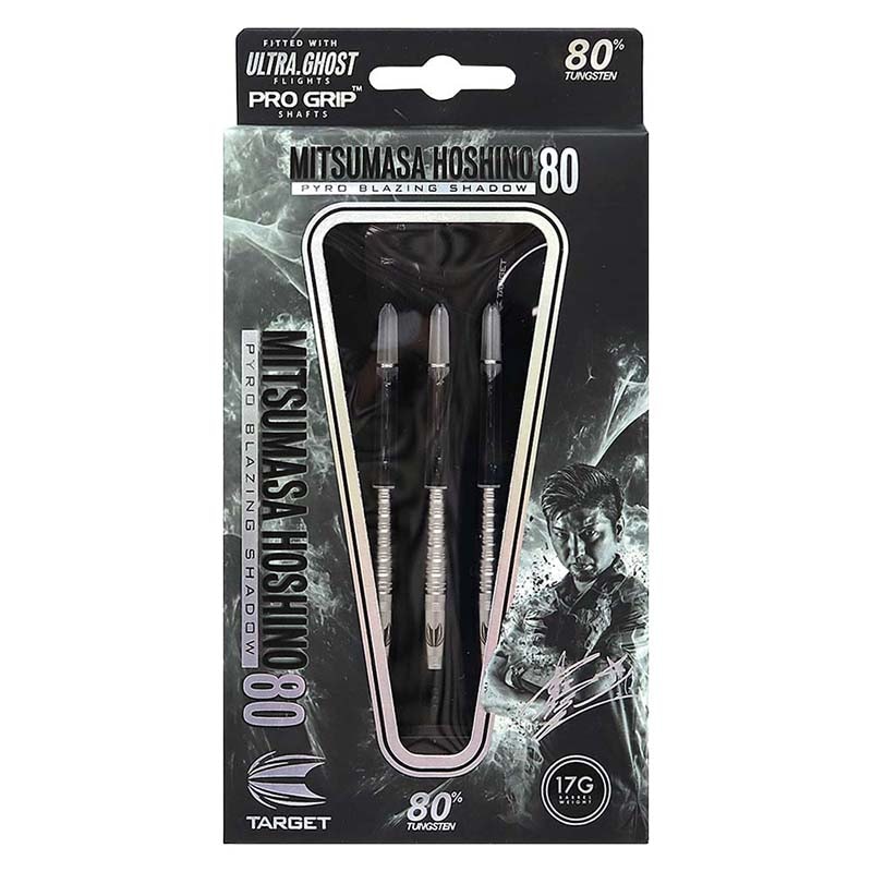 星野光正 TARGET PYRO BLAZING SHADOW 80 パイロ Target】PYRO BLAZING SHADOW 80 ターゲット ソフトダーツ バレル